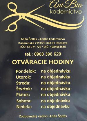 Kaderníctvo Ani Bia
